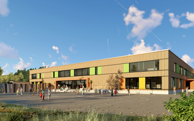 Wörnitz-Center wird durch das MR PLAN Competence Center Architektur zur Schule