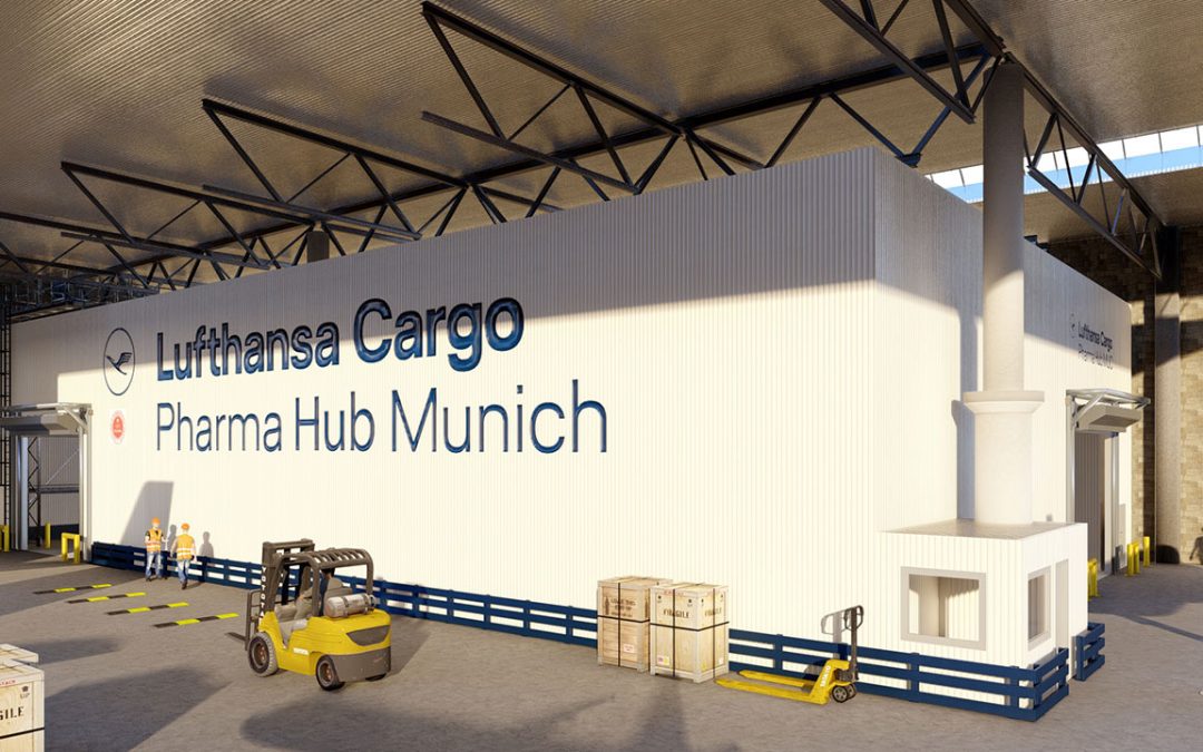 Ausbau des Lufthansa Cargo Pharma Hub fertiggestellt