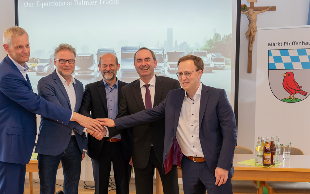 Wasserstoffzentrum bekommt mit Daimler Truck Ankernutzer